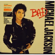 MICHAEL JACKSON - Bad   ***Moonwalker Sticker***